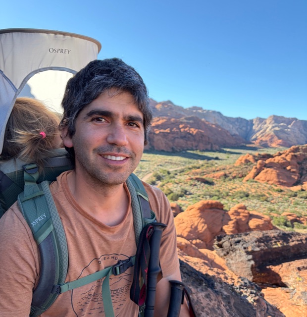 Portrait of Nimrod Gavriel outdoors